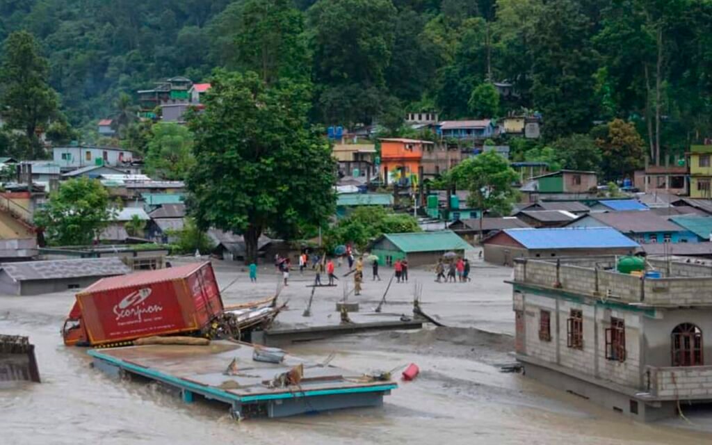 sikkim flood 2023
